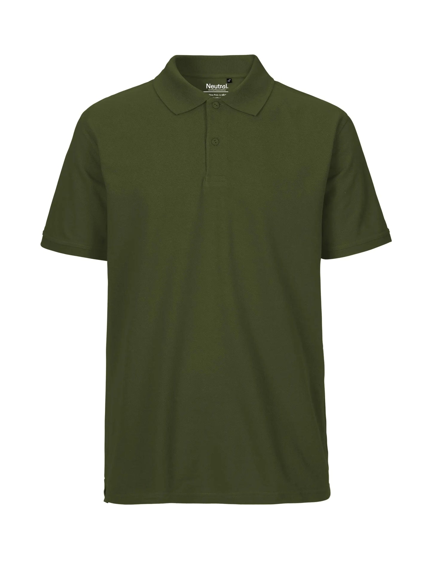 Fairtrade Organic Polo Shirt: Mens Earth Wardrobe