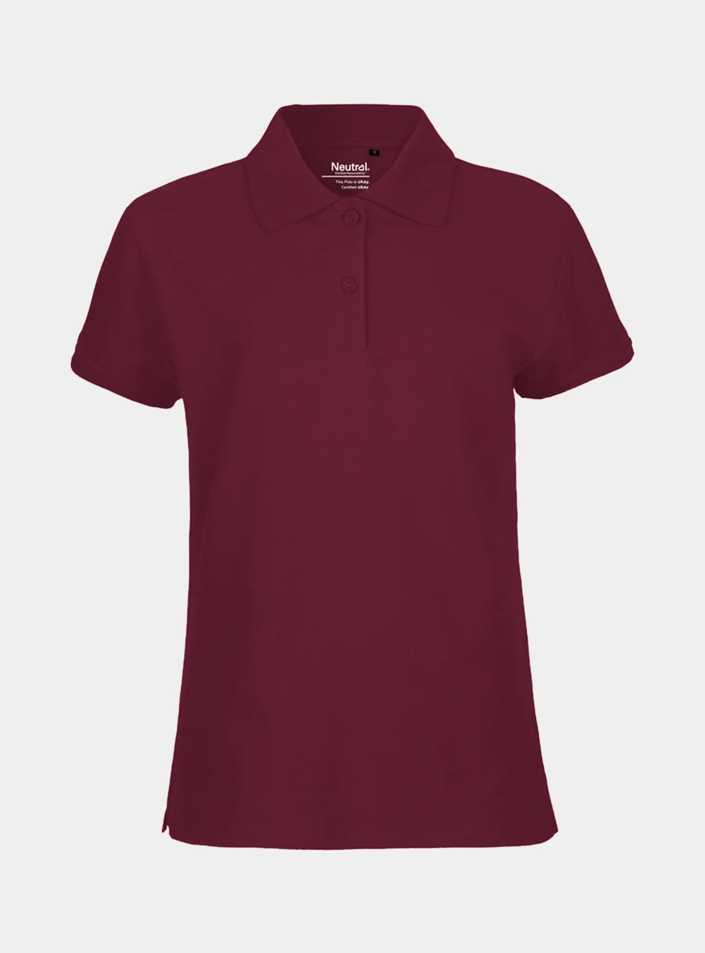 Fairtrade Organic Polo Shirt: Womens Earth Wardrobe