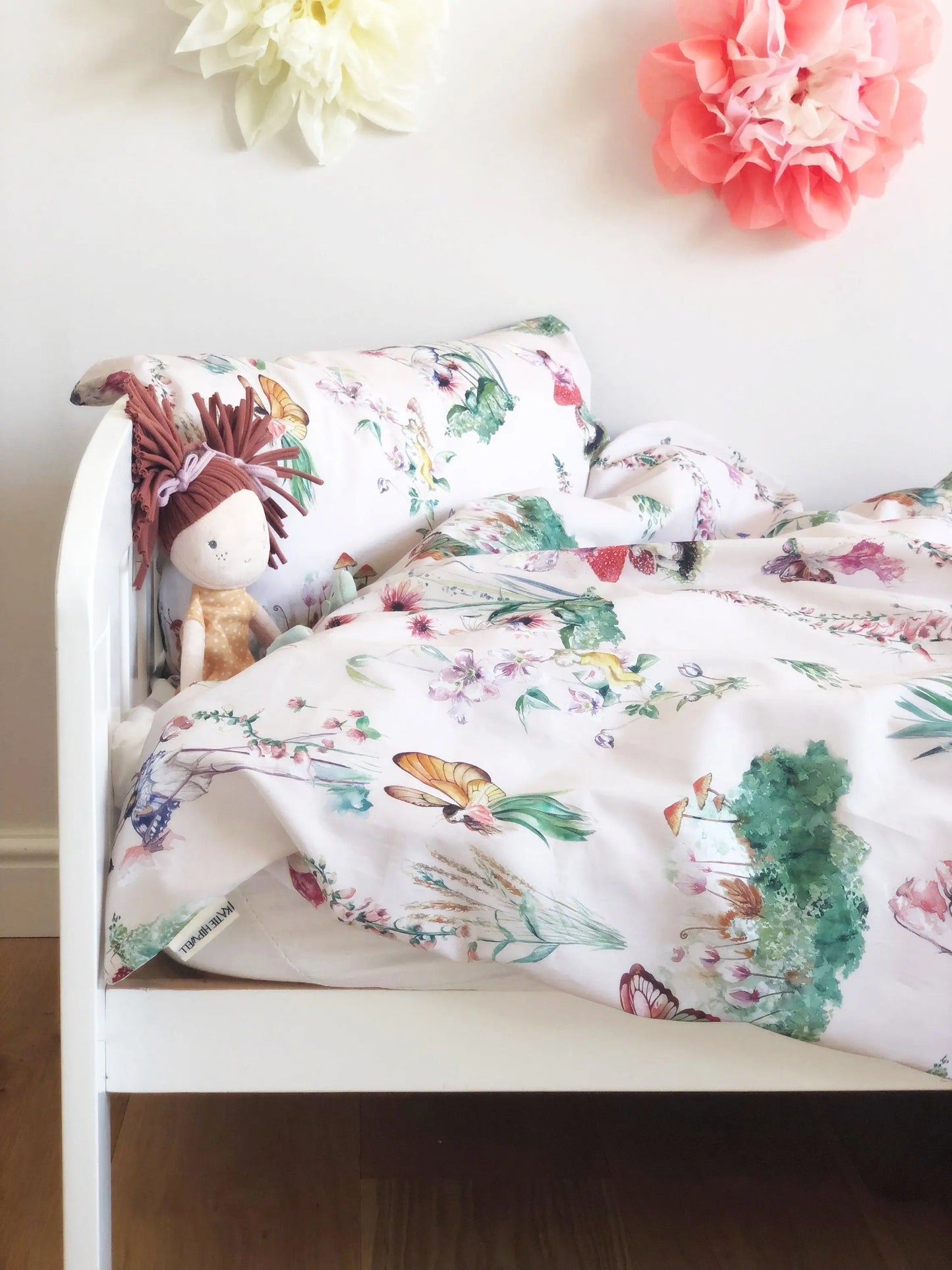 Fairy Garden Children's Bedding Set Katie Hipwell Design