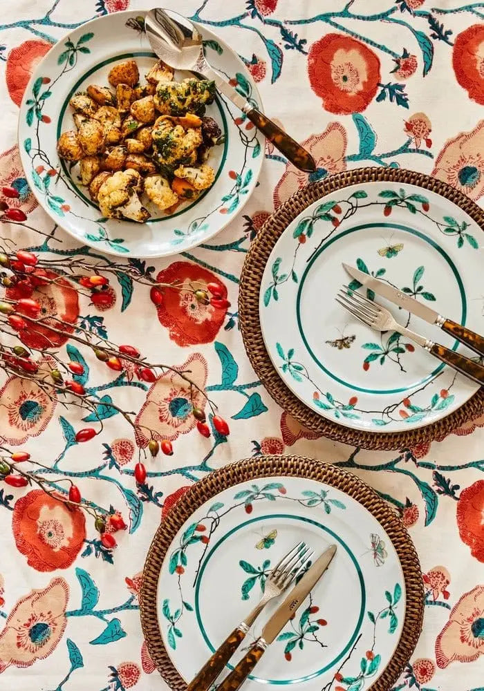 Famille Verte Dinner Plates - Set of 4 Casa by Josephine Jenno