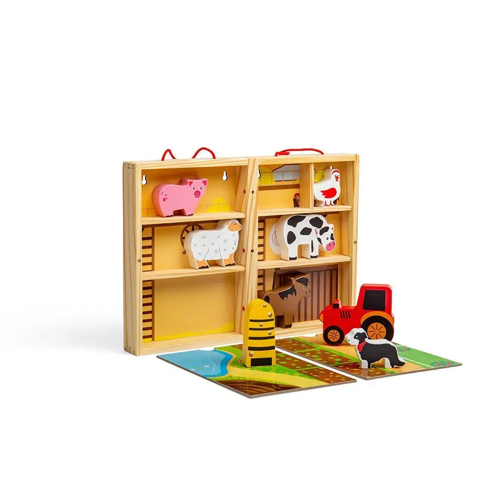 Farm Animal Playbox Toby Tiger