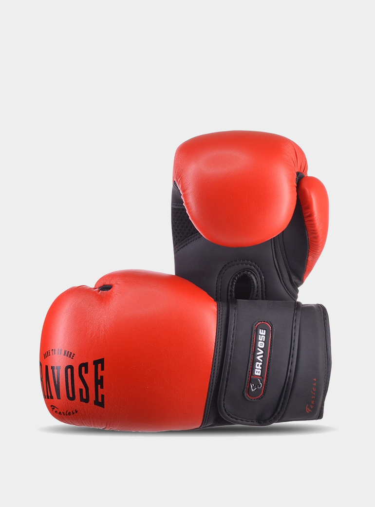 Fearless Red Junior Gloves Bravose