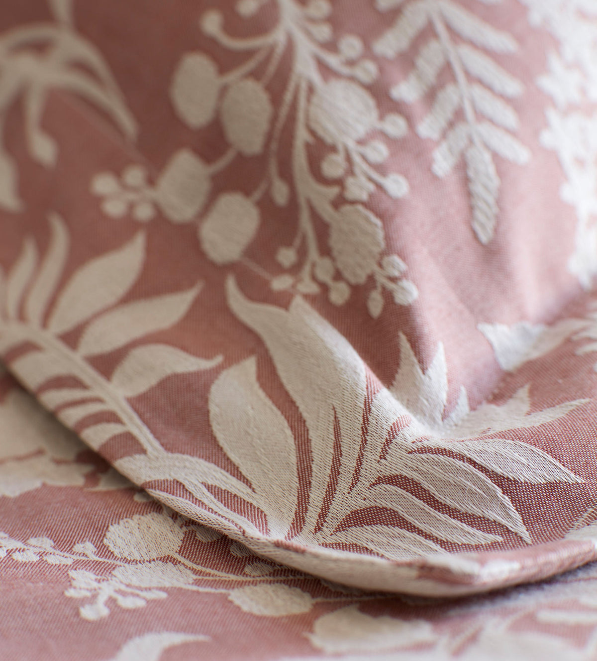 Fern Jacquard 100% Cotton Duvet Cover - The Secret Linen Store