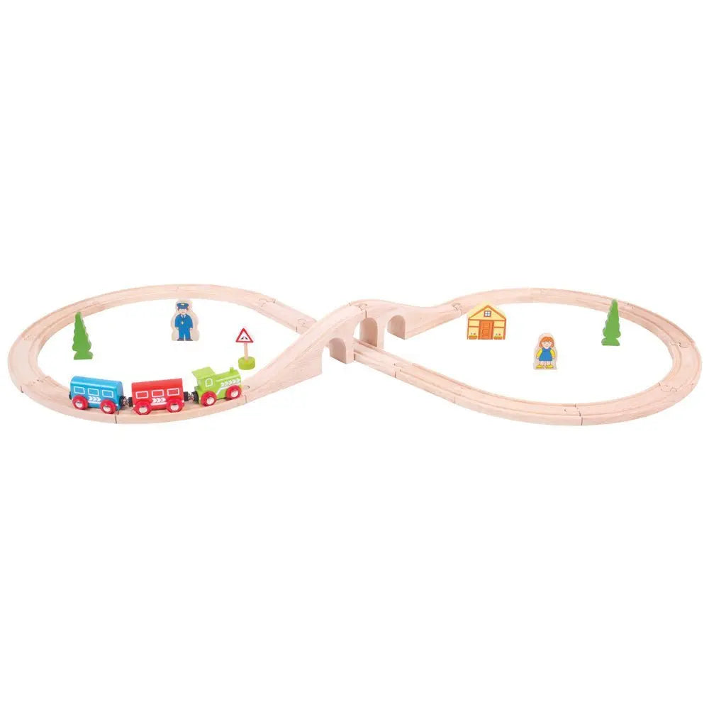 Figure of Eight Train Set Toby Tiger
