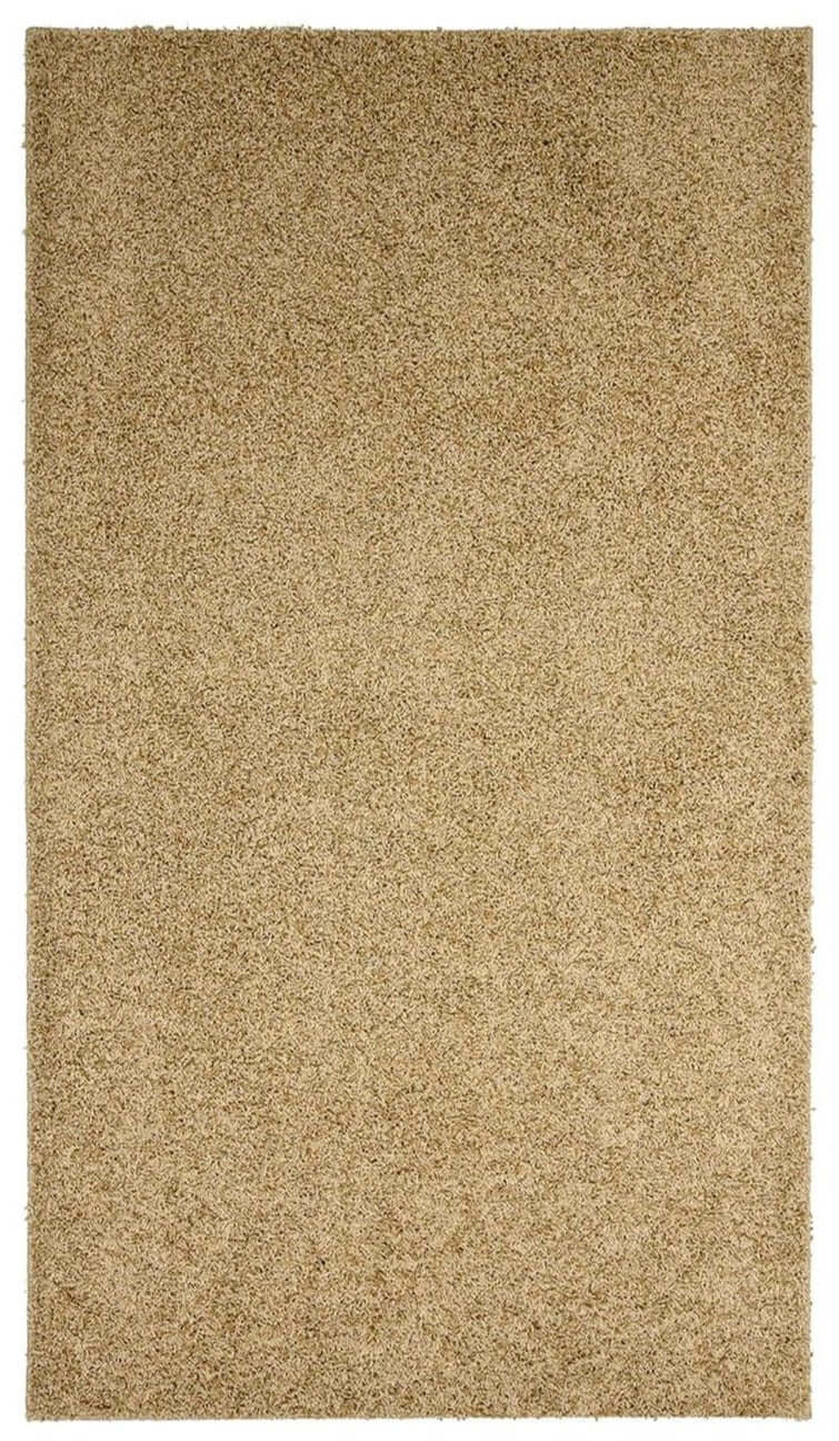 Fiji Latte Beige Washable Solid Shaggy Rug The Rugs
