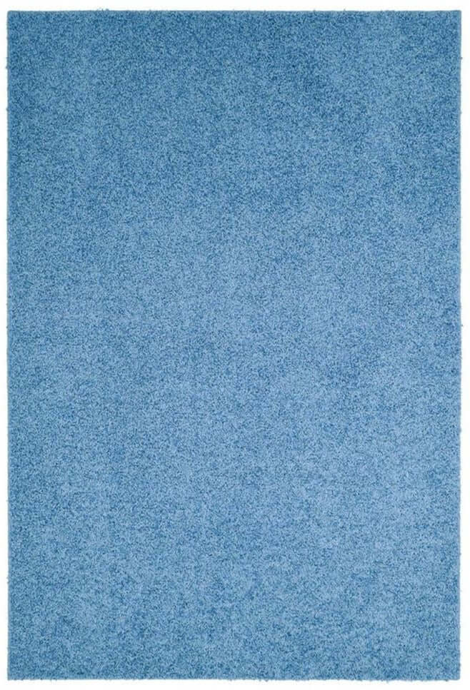 Fiji Sky Blue Washable Solid Shaggy Rug The Rugs