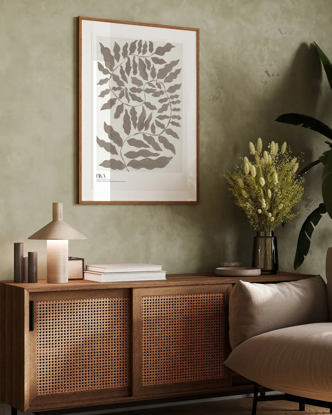 Fika - Nature Art Print Lion & The Pear
