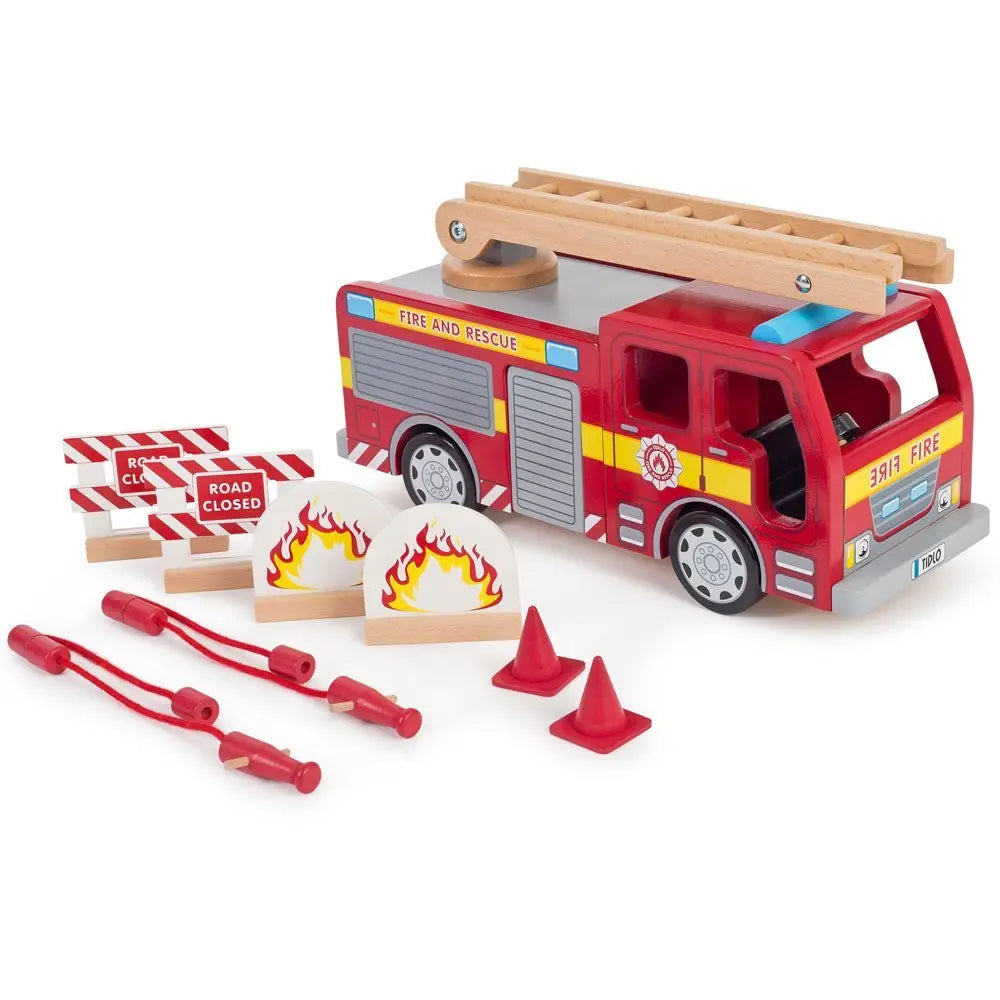 Fire Engine Toby Tiger
