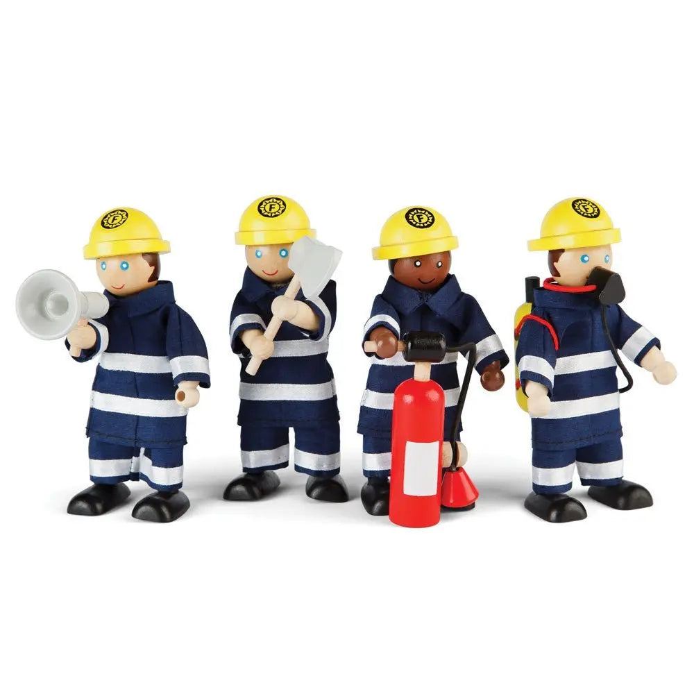 Firefighters Set Toby Tiger