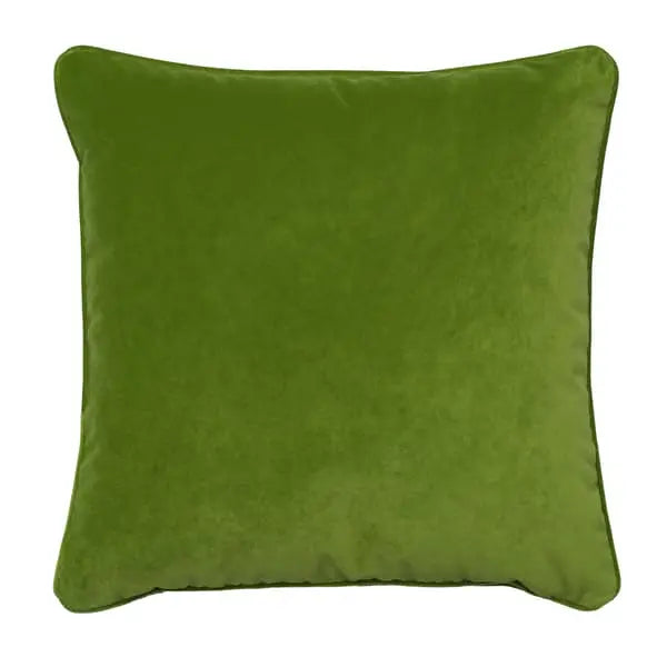 Firepit Grass, Hollowfibre, Cushion Eco-conscious & Velvet Plain Andrew Martin