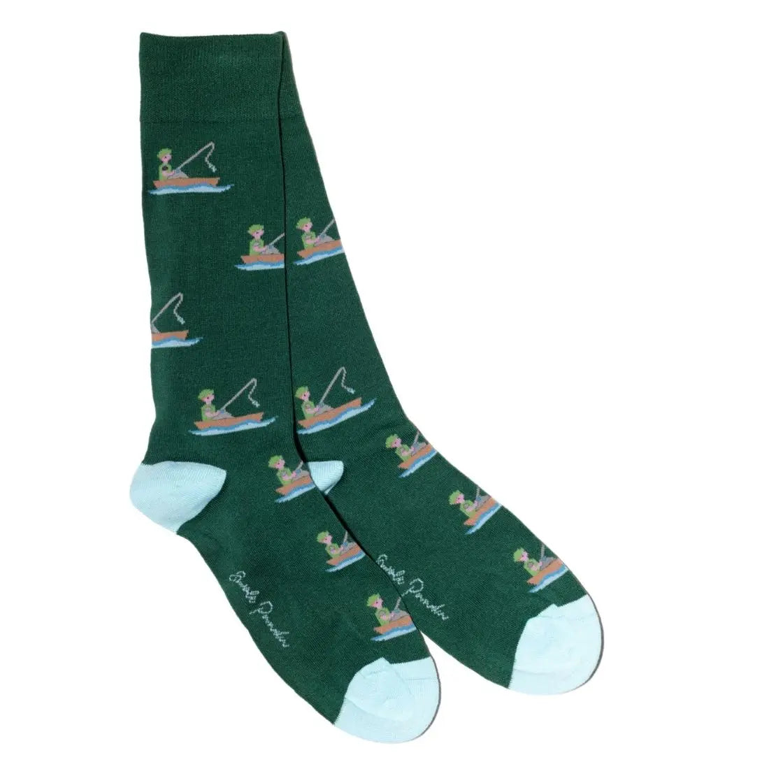 Fisherman Bamboo Socks Swole Panda