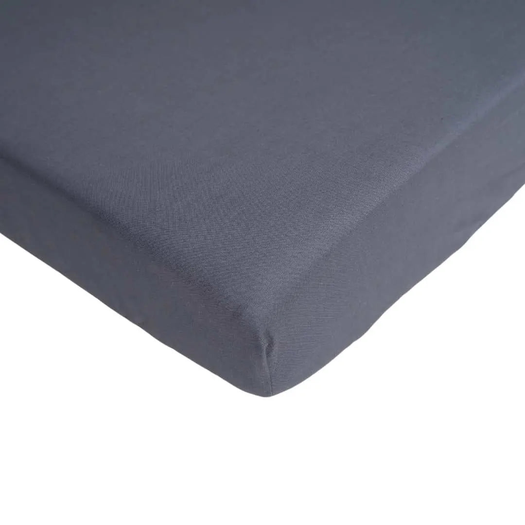 Fitted Cot Sheet - Navy BellaMoon
