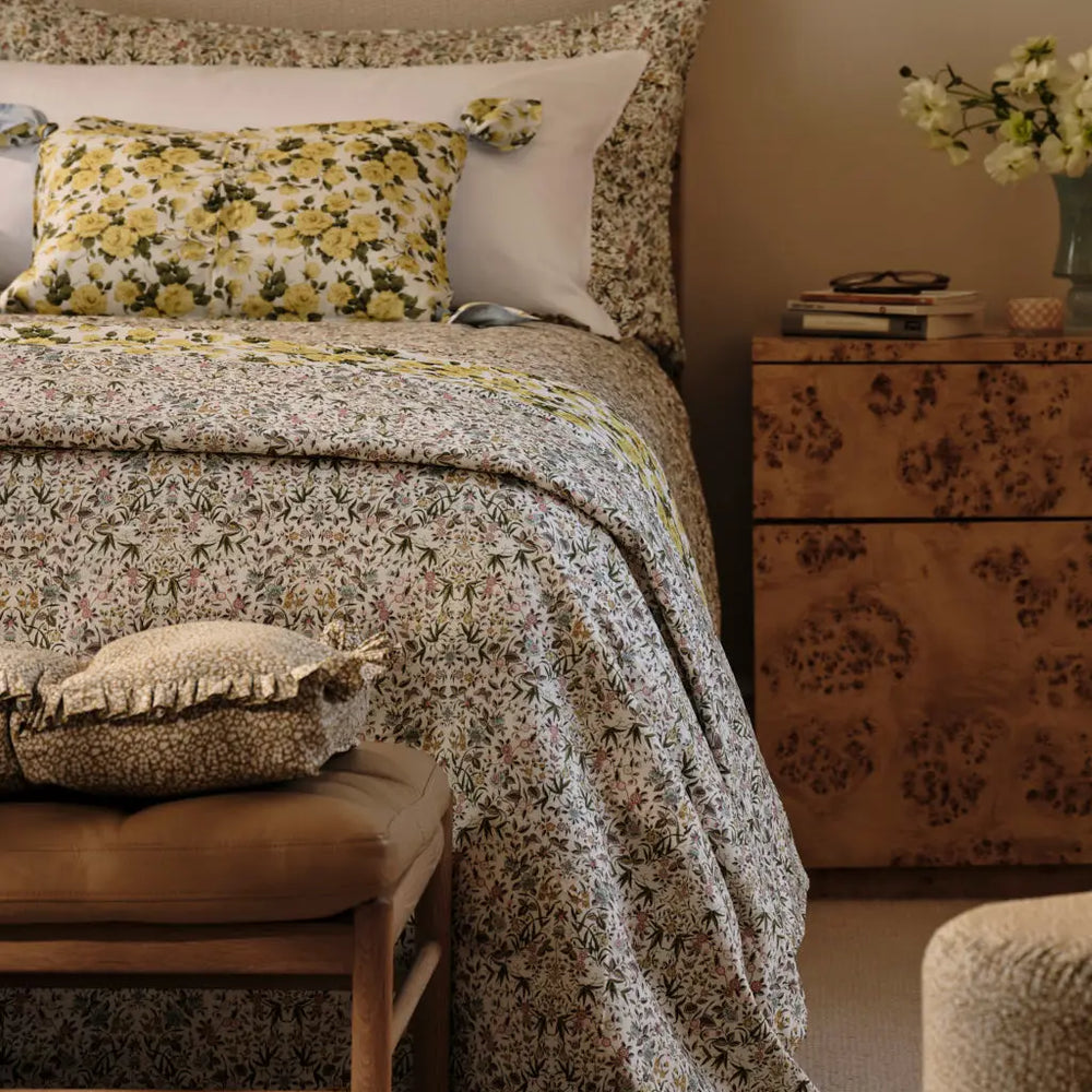Fitted Sheet Made With Liberty Fabric TAPESTRY Coco & Wolf