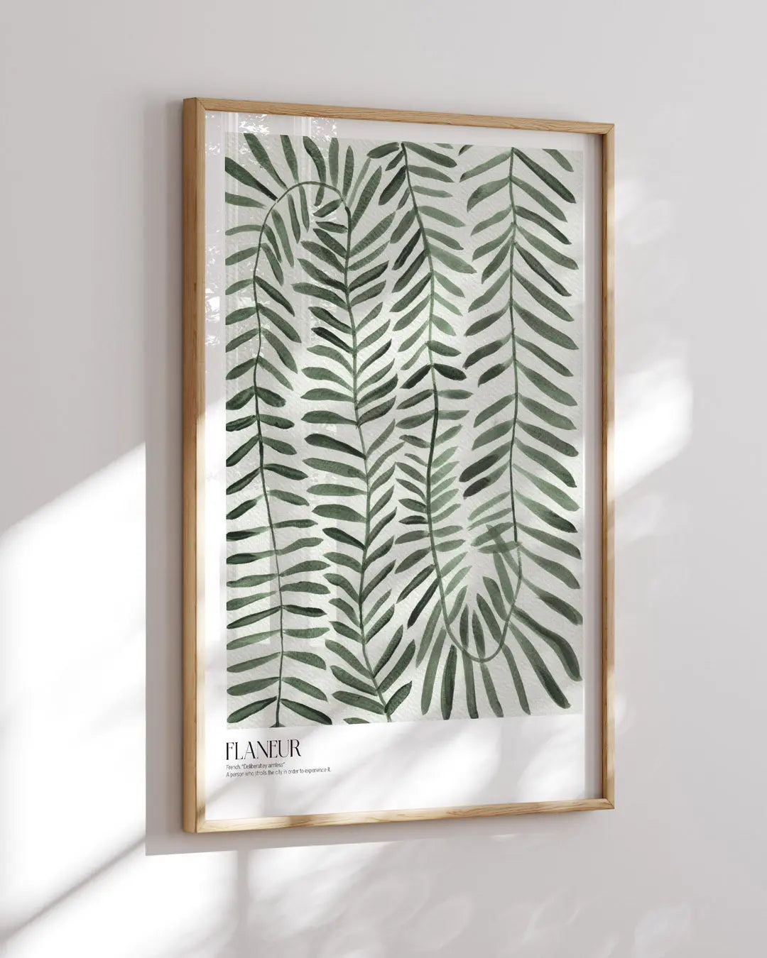 Flaneur - Nature Art Print Lion & The Pear