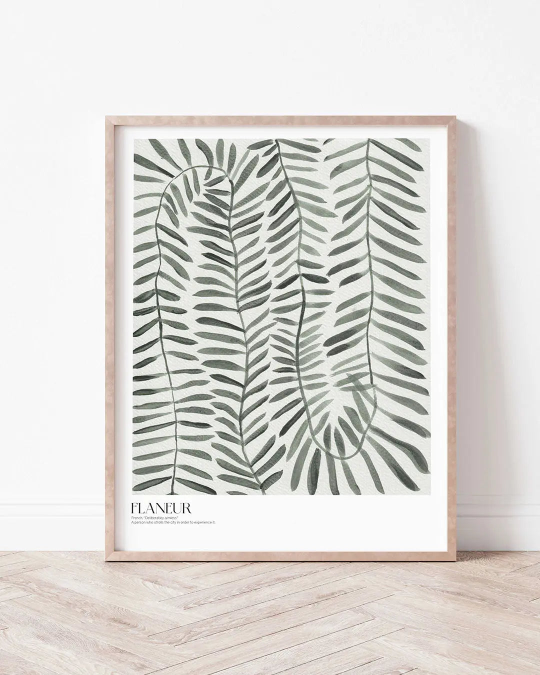 Flaneur - Nature Art Print Lion & The Pear