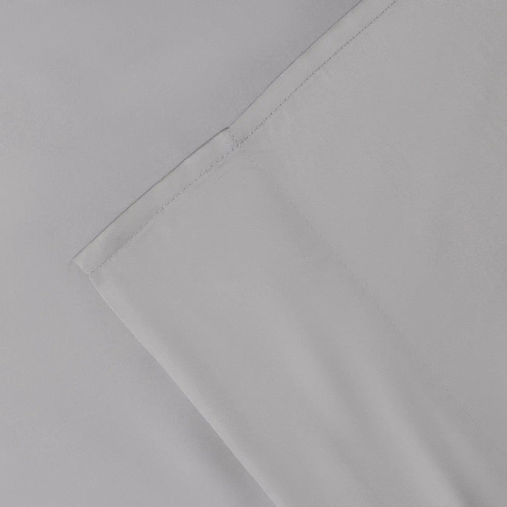 Flat Sheet in Grey (Eucalyptus Silk) Ethical Bedding™