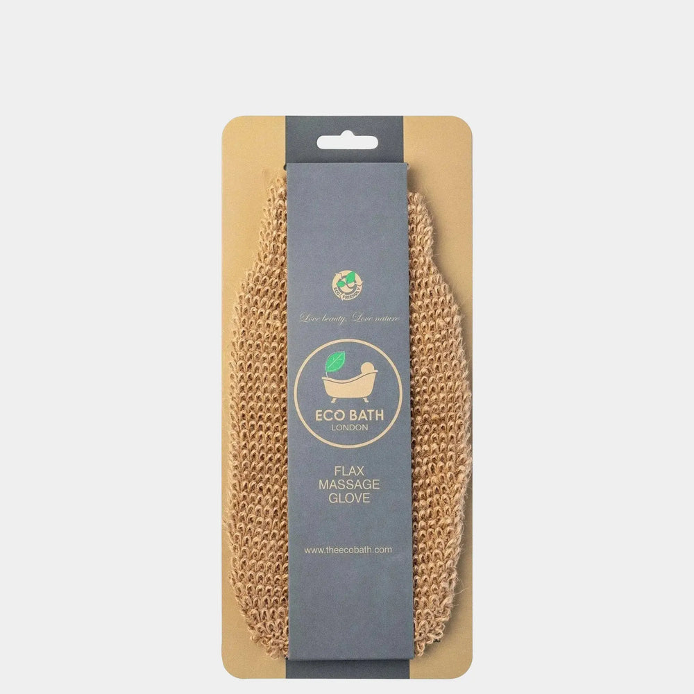 Flax Massage Glove Eco Bath London