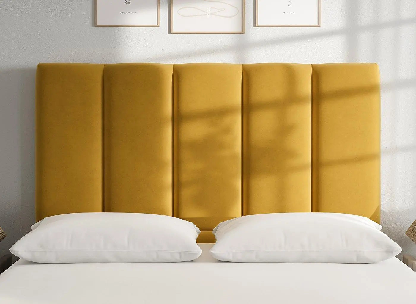 Flaxby Gransmore Headboard- Gold Dreams