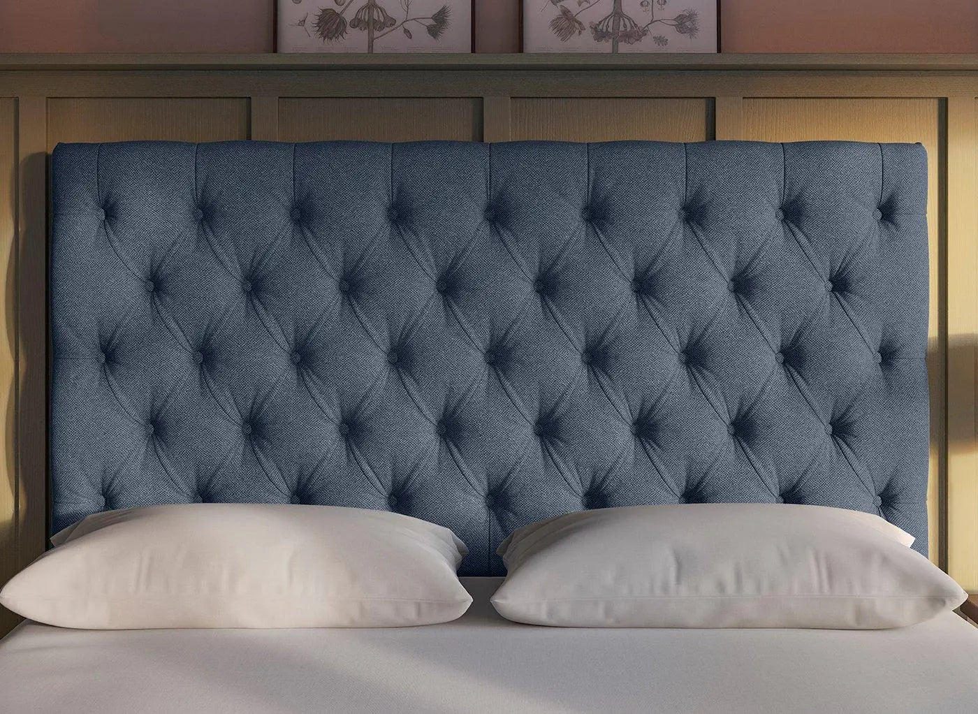 Flaxby Harrogate Headboard - Blue Dreams