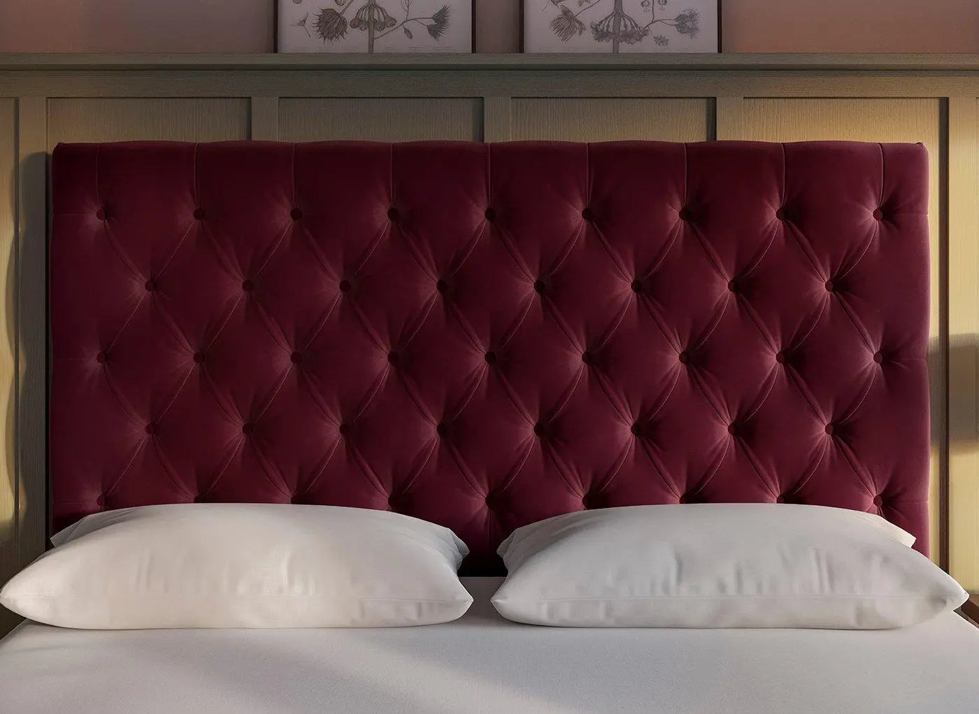 Flaxby Harrogate Headboard - Brown Dreams