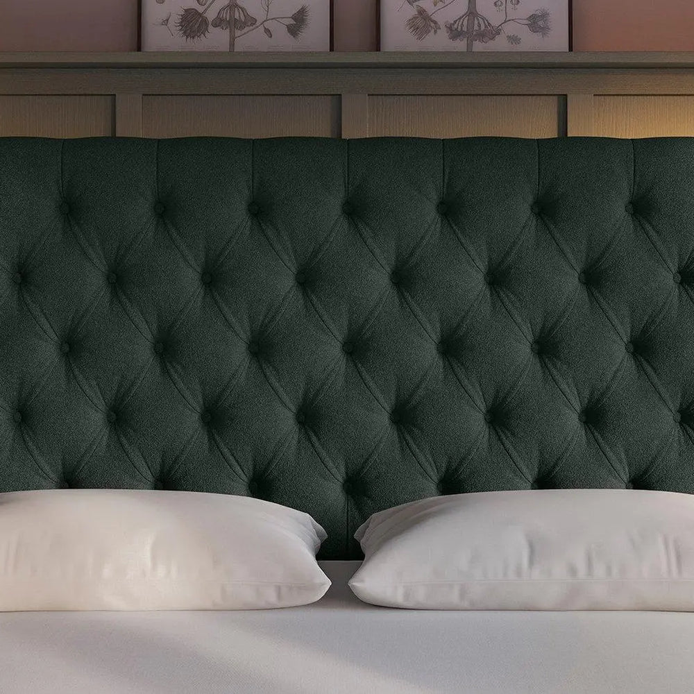 Flaxby Harrogate Headboard- Green Dreams