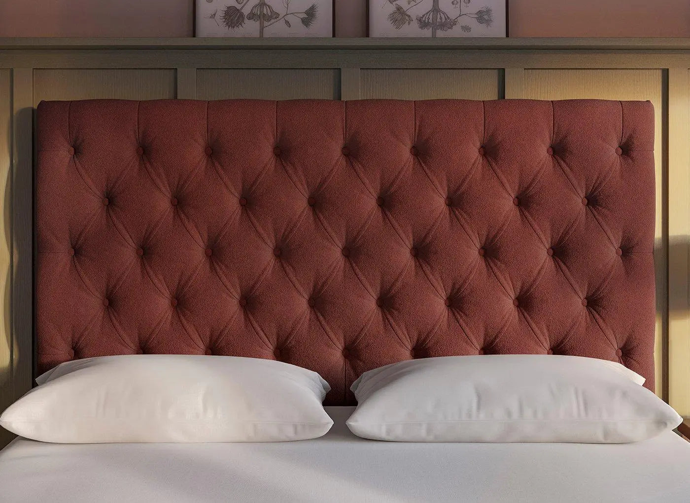 Flaxby Harrogate Headboard - Red Dreams