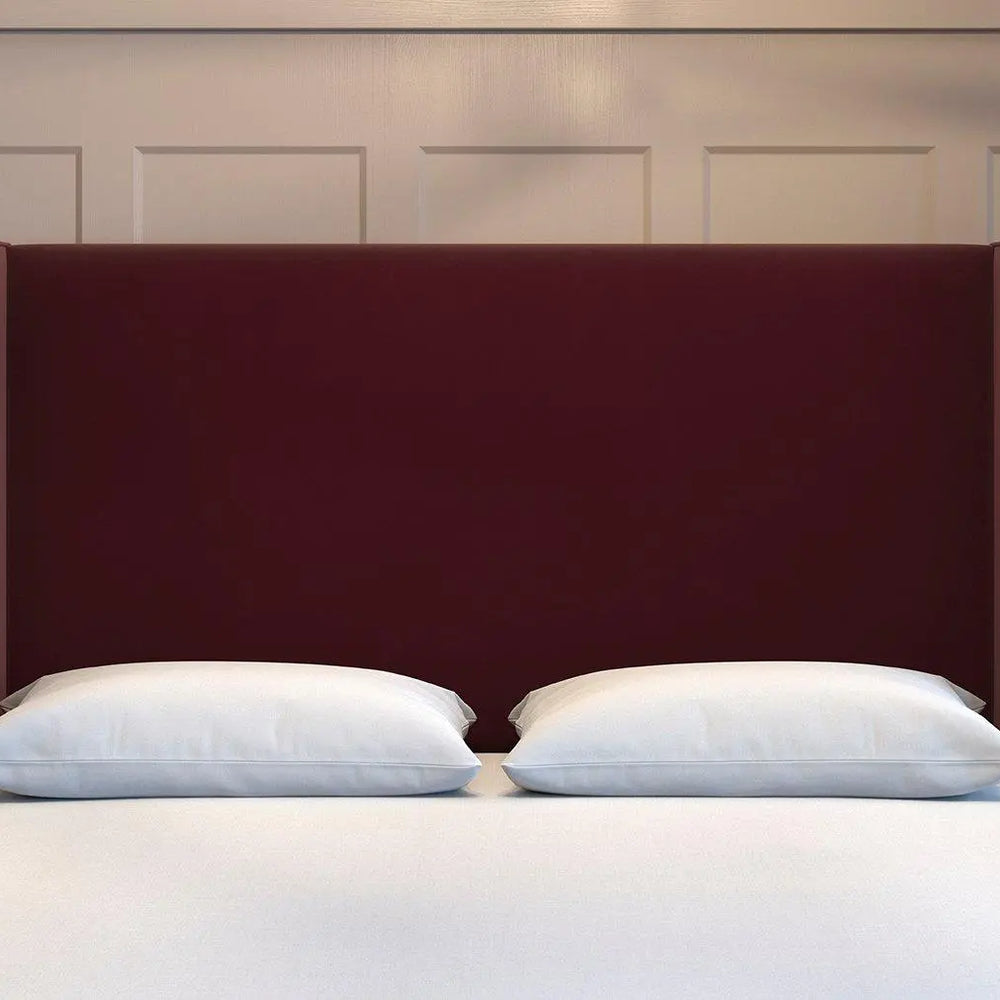 Flaxby Kettlewell Winged Headboard - Brown Dreams