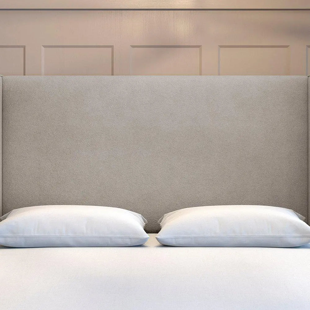 Flaxby Kettlewell Winged Headboard- Cream Dreams