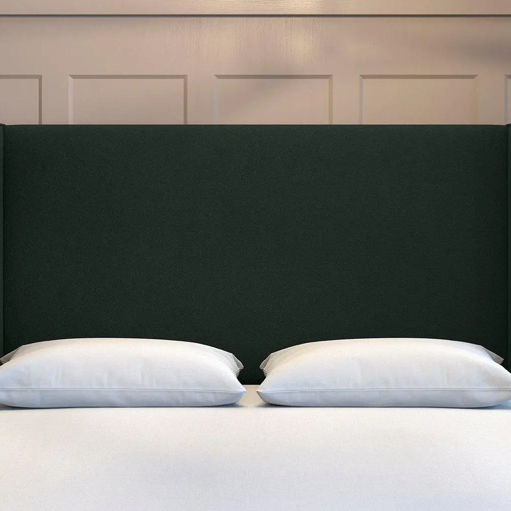 Flaxby Kettlewell Winged Headboard - Green Dreams