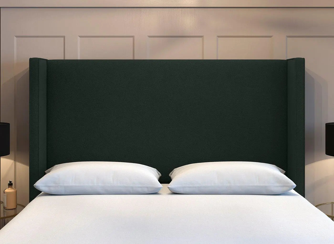 Flaxby Kettlewell Winged Headboard - Green Dreams