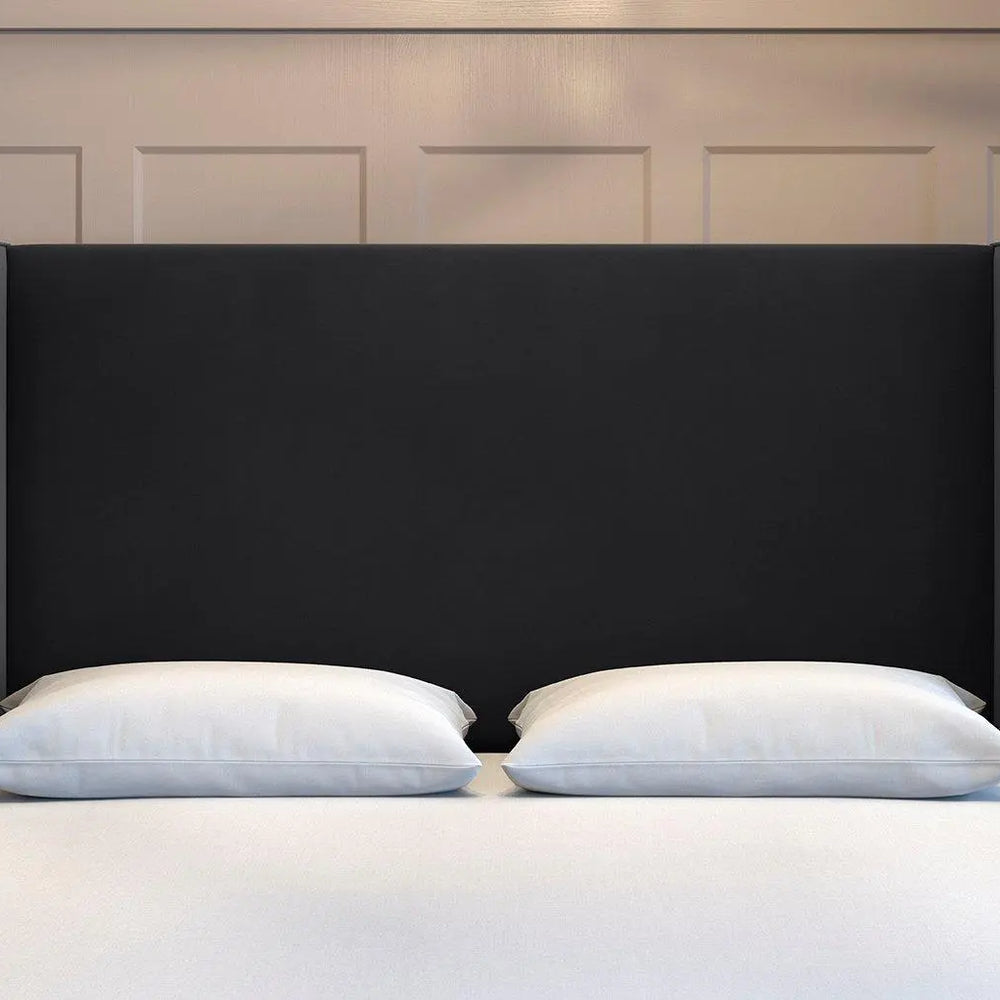 Flaxby Kettlewell Winged Headboard- Grey Dreams