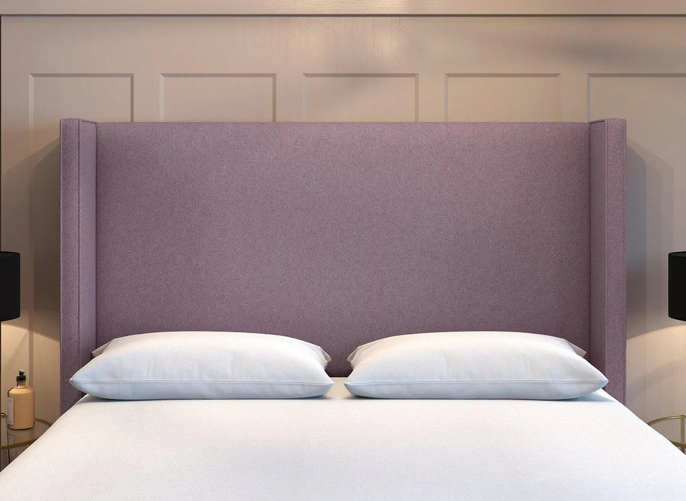 Flaxby Kettlewell Winged Headboard - Purple Dreams