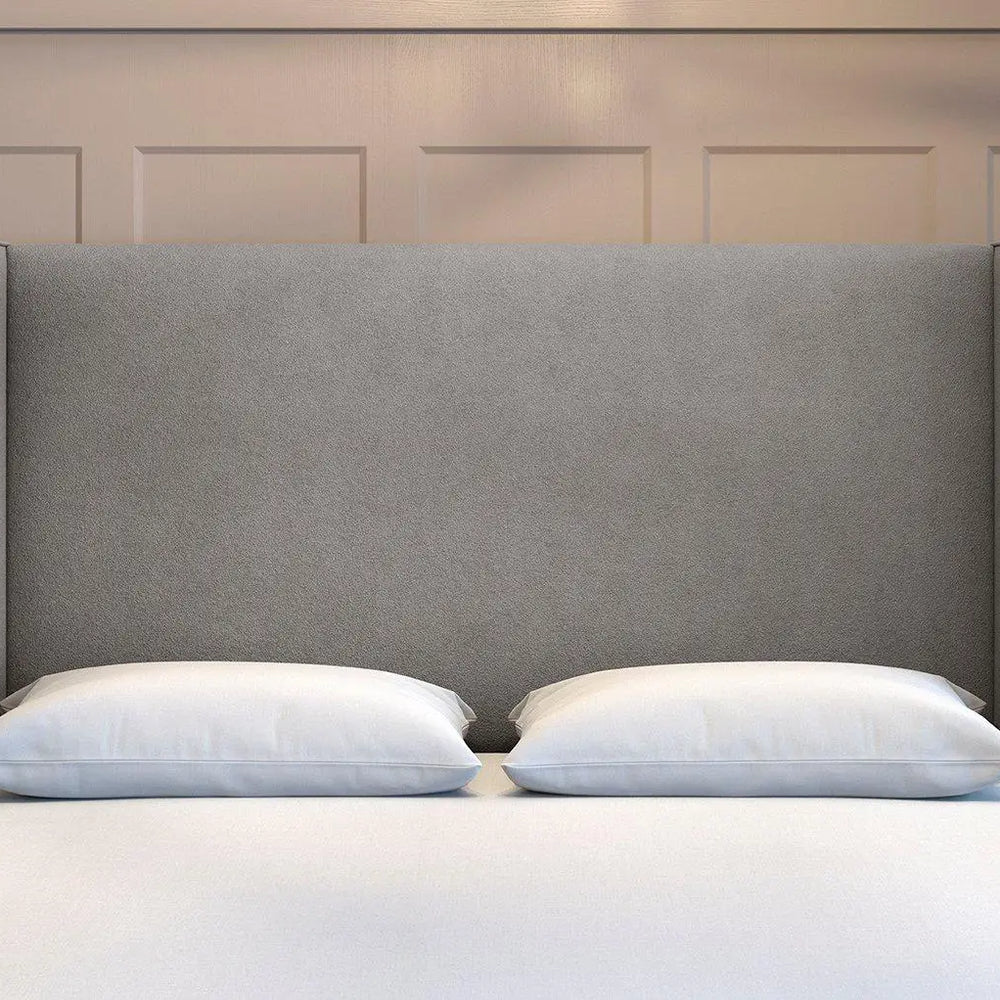 Flaxby Kettlewell Winged Headboard - Silver Dreams