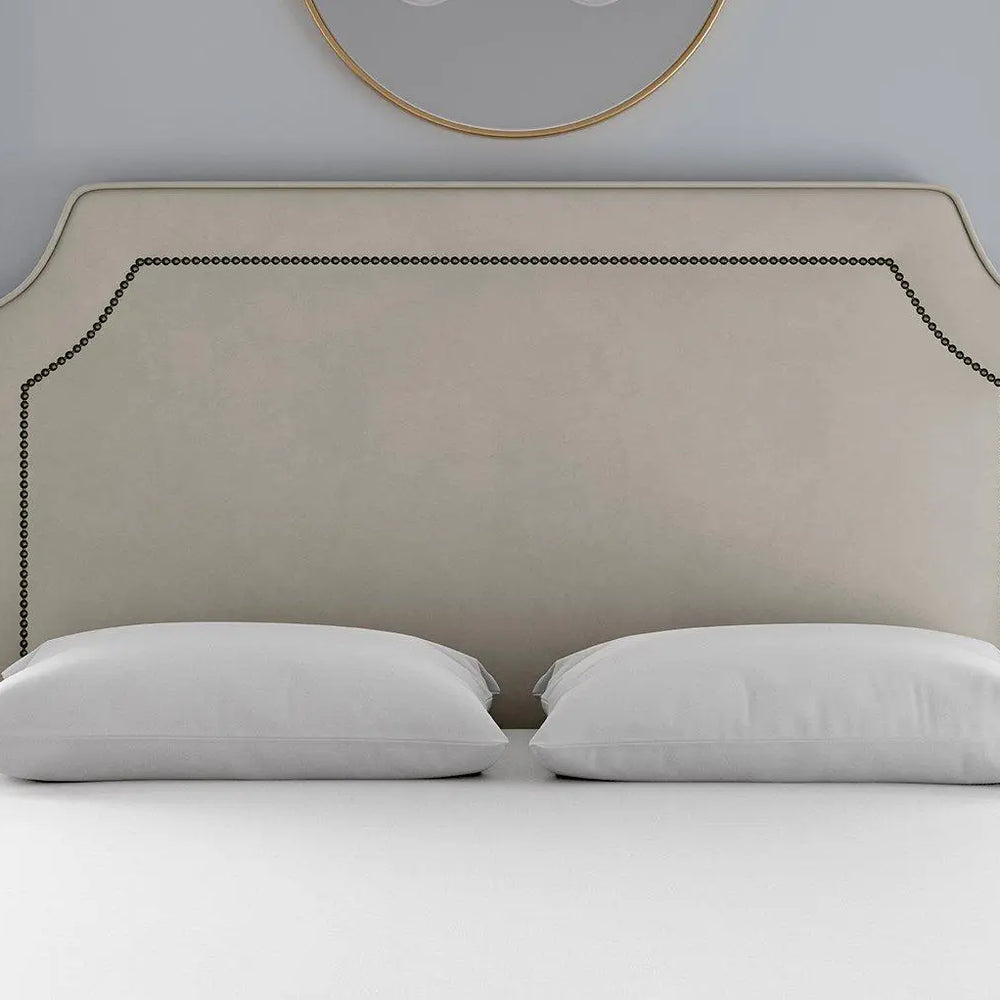 Flaxby Malton Padded Headboard - Beige Dreams