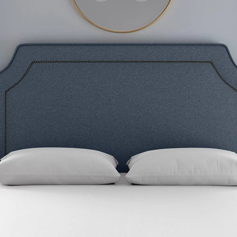 Flaxby Malton Padded Headboard - Blue Dreams