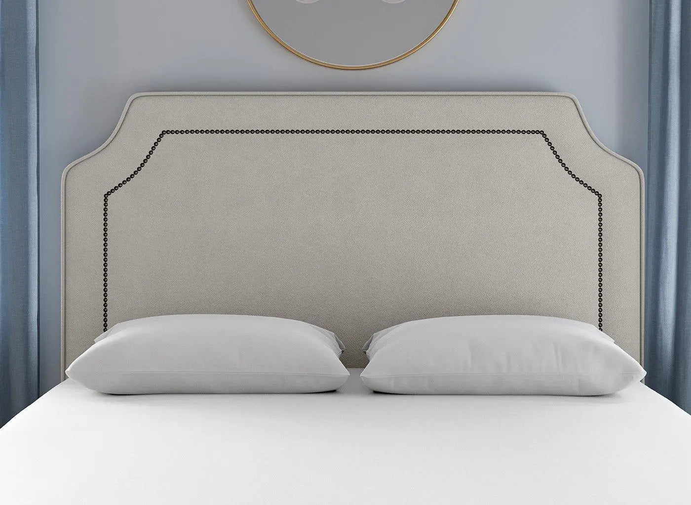 Flaxby Malton Padded Headboard - Cream Dreams