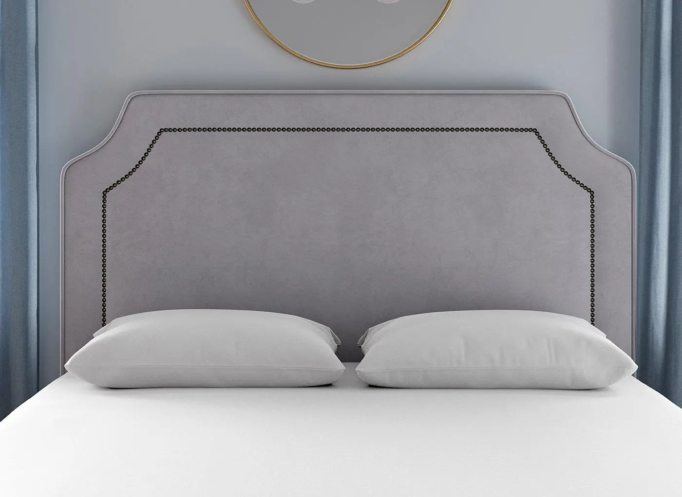 Flaxby Malton Padded Headboard - Purple Dreams