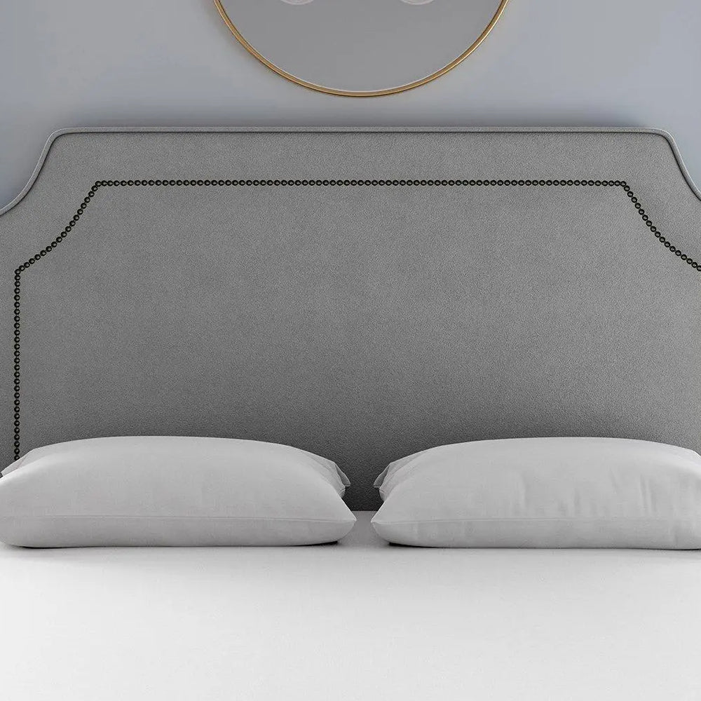 Flaxby Malton Padded Headboard - Silver Dreams