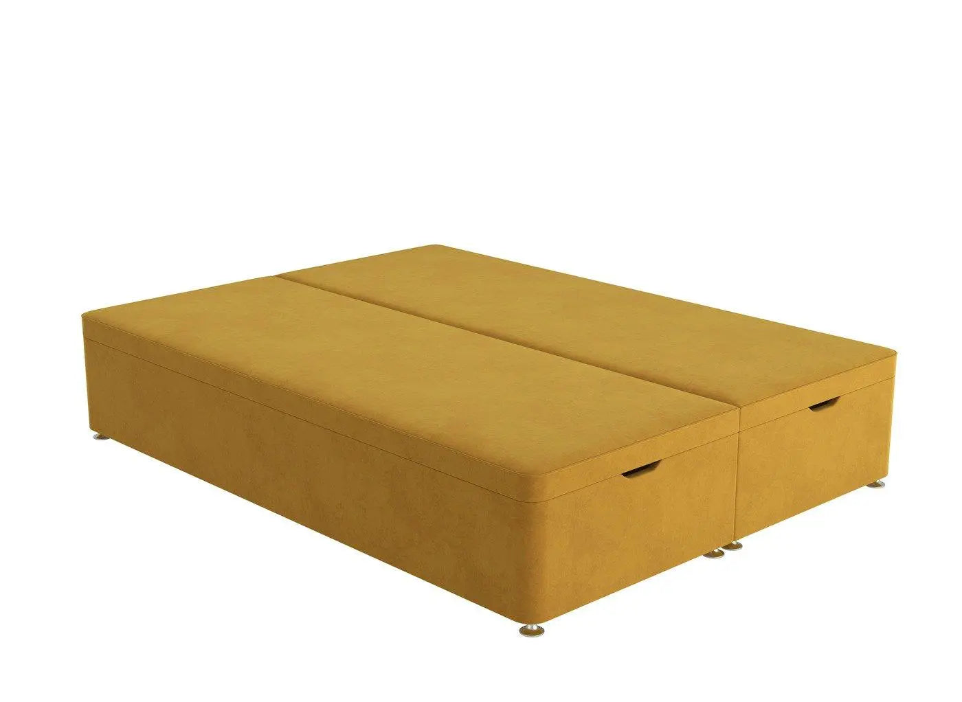 Flaxby Ottoman Divan Bed Base - Gold Dreams