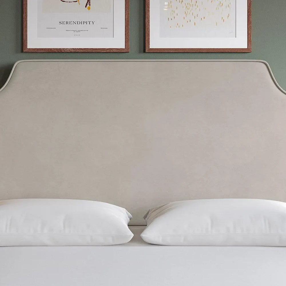 Flaxby Rainton Padded Headboard - Beige Dreams