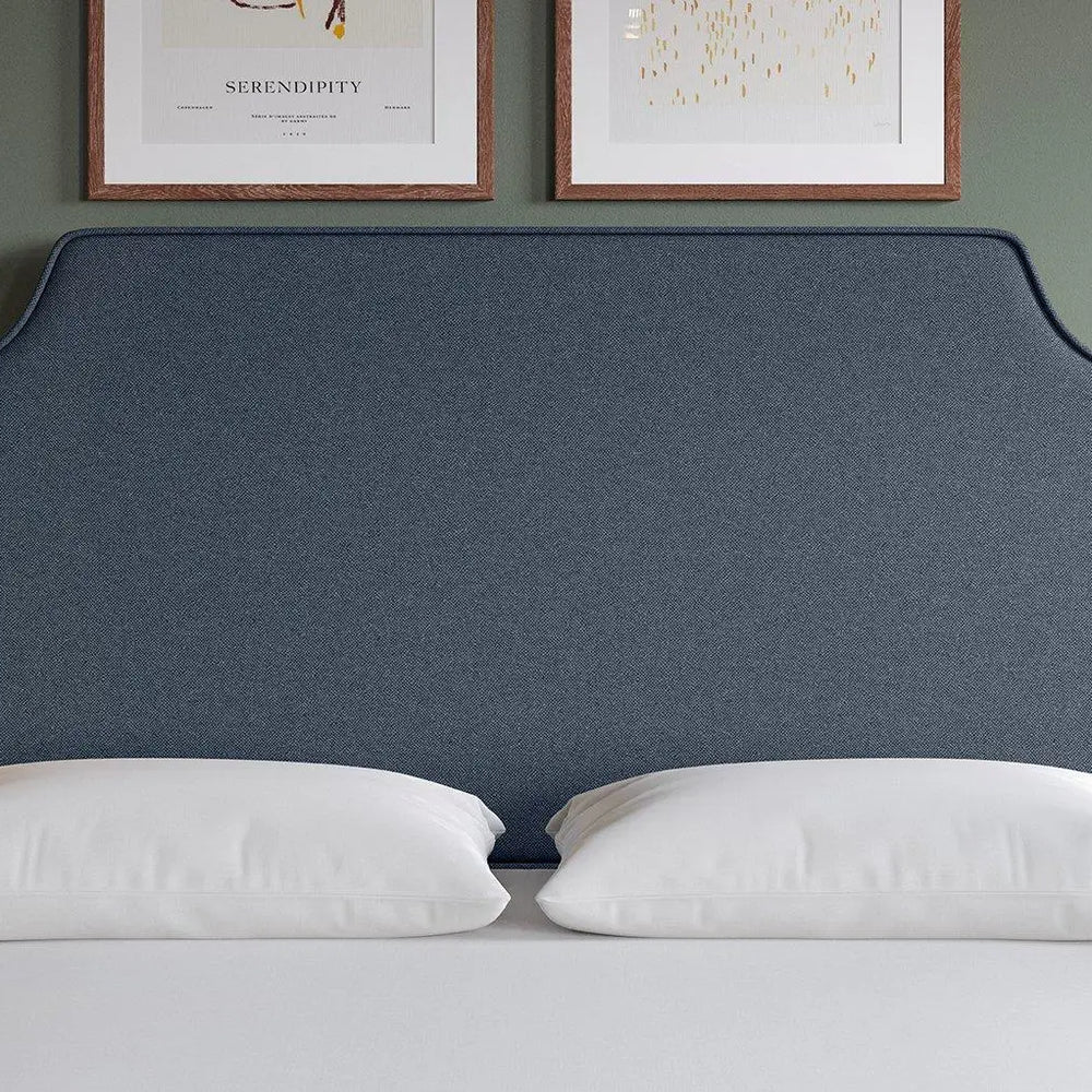 Flaxby Rainton Padded Headboard - Blue Dreams