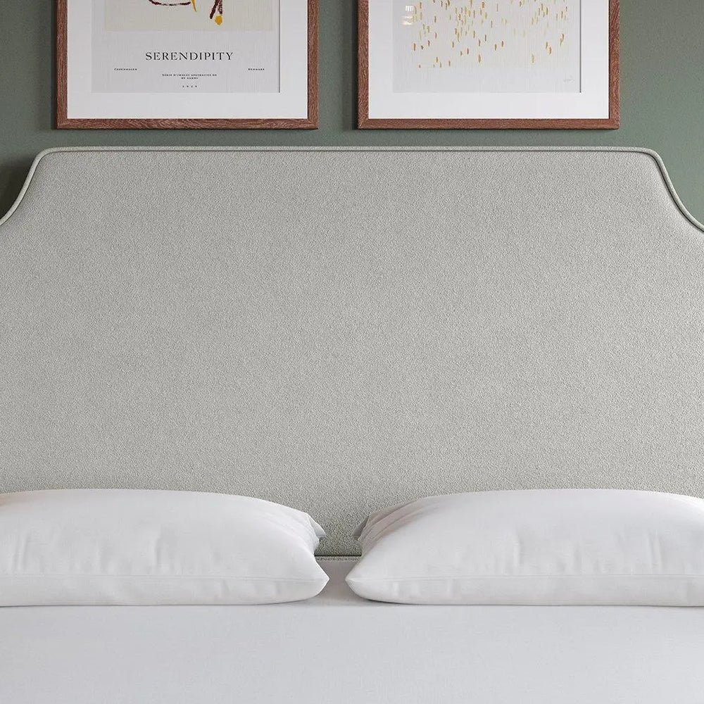 Flaxby Rainton Padded Headboard - Cream Dreams