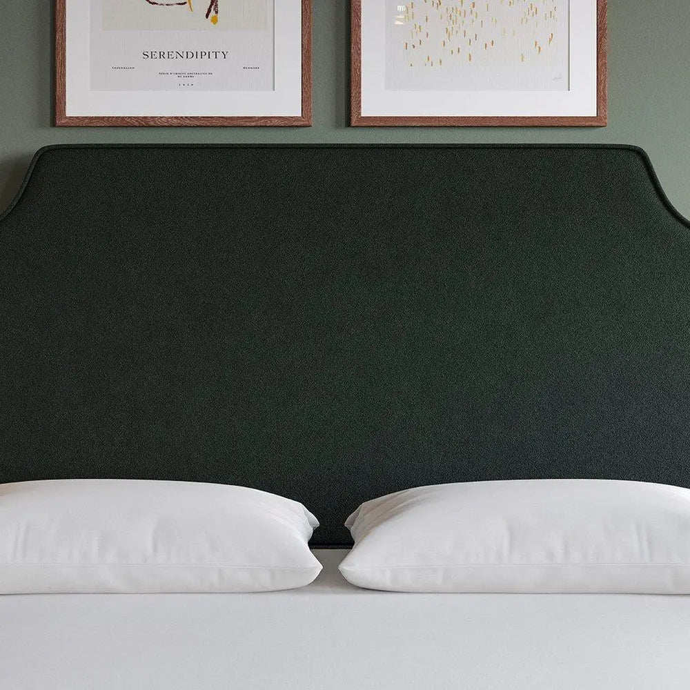 Flaxby Rainton Padded Headboard - Green Dreams