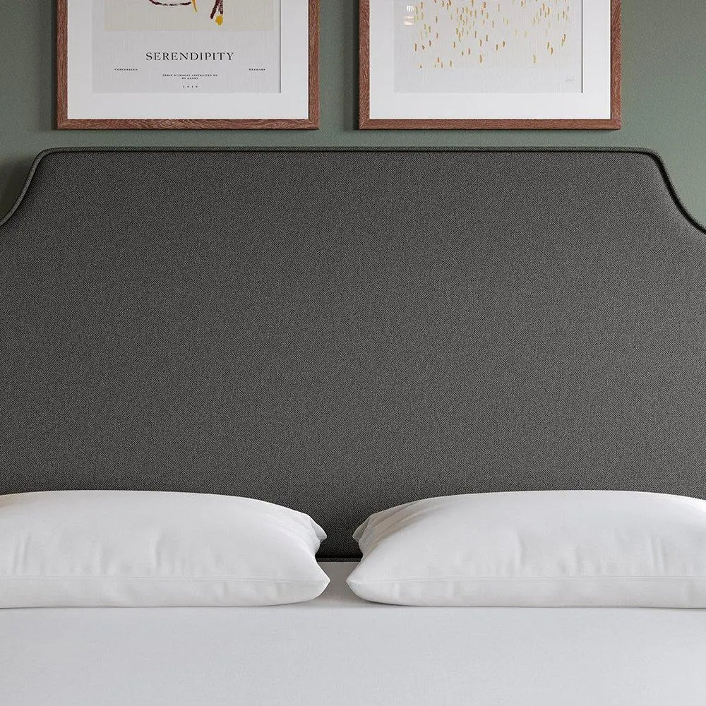 Flaxby Rainton Padded Headboard - Grey Dreams