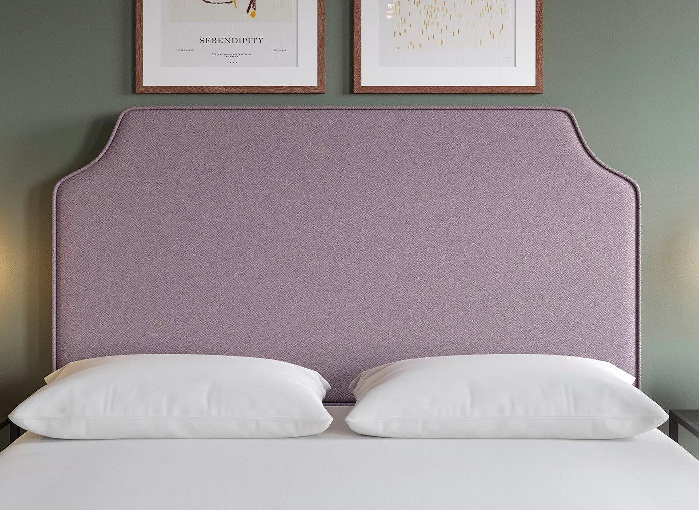 Flaxby Rainton Padded Headboard - Purple Dreams