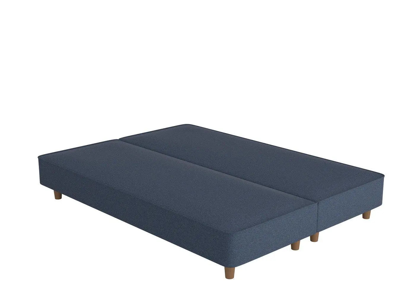 Flaxby Shallow Divan Bed Base- Blue Dreams