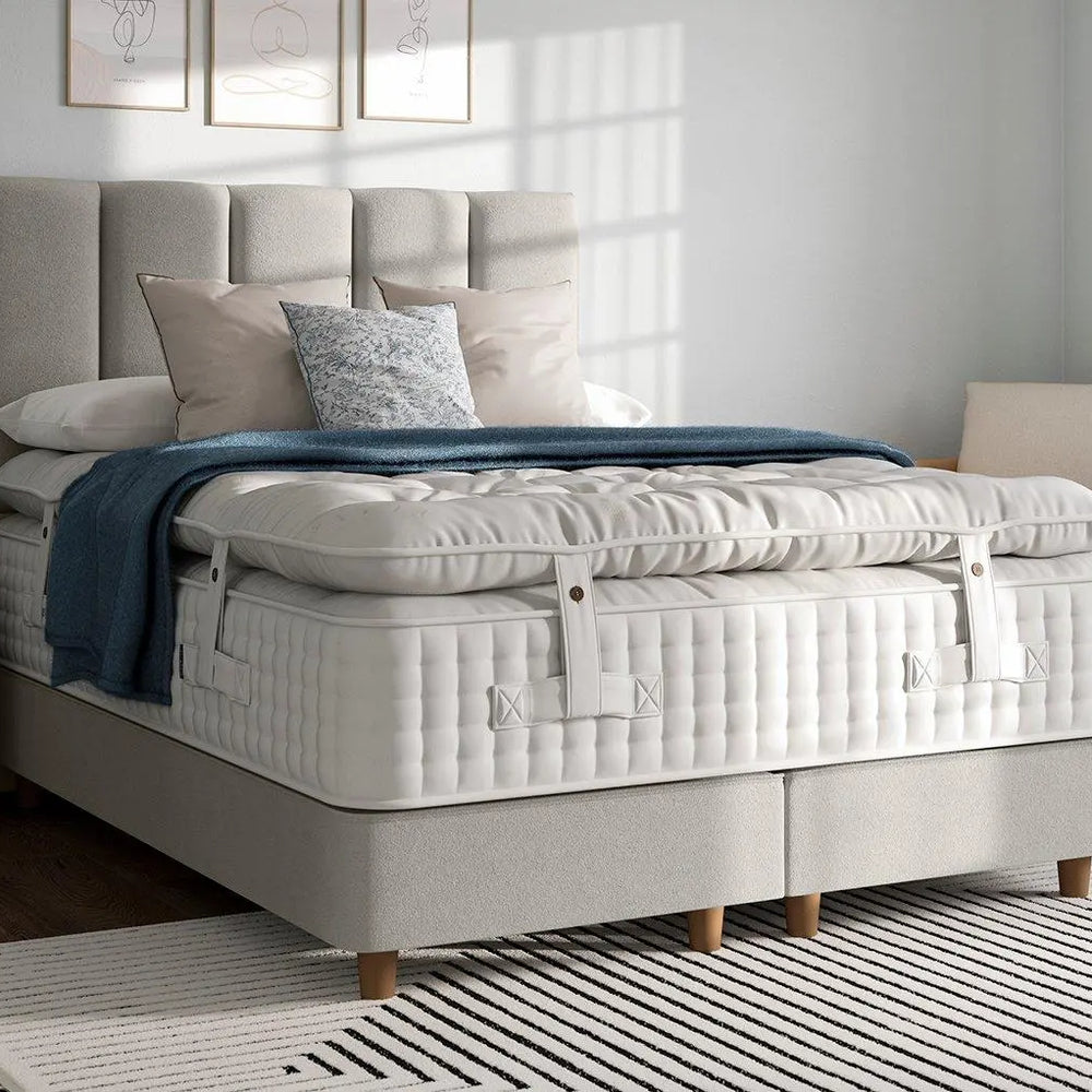 Flaxby Shallow Divan Bed Base - Cream Dreams
