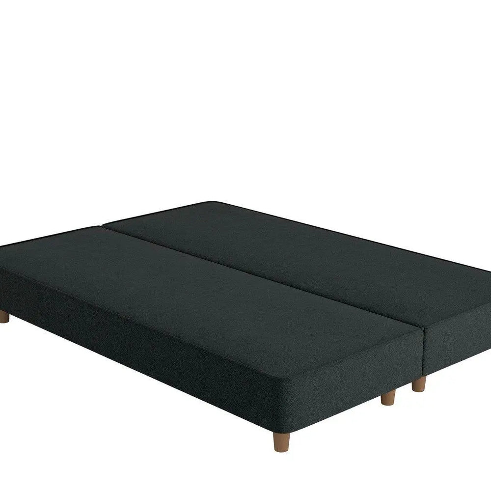 Flaxby Shallow Divan Bed Base - Green Dreams