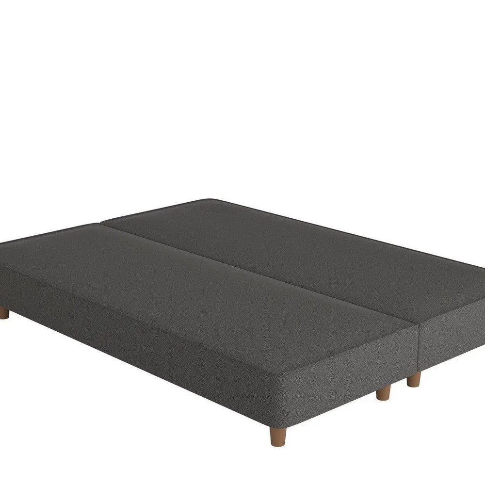 Flaxby Shallow Divan Bed Base- Grey Dreams