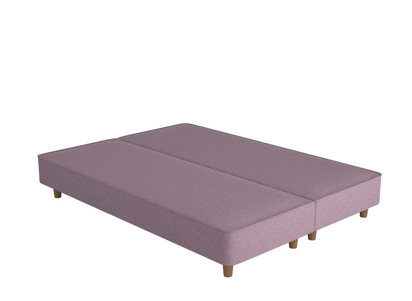 Flaxby Shallow Divan Bed Base - Purple Dreams